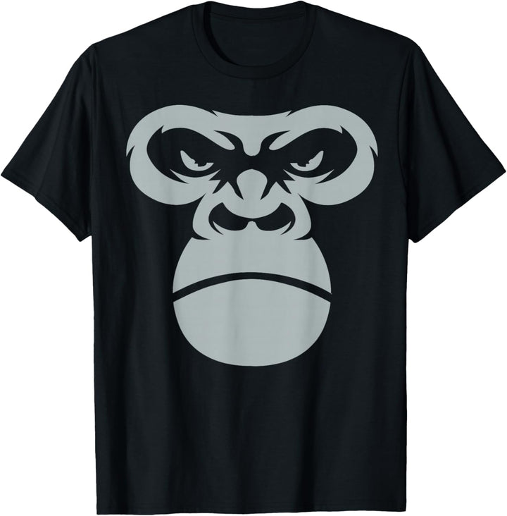 Giant Gorilla face-Shirt Primas Ape Halloween-Kostüm T-Shirt