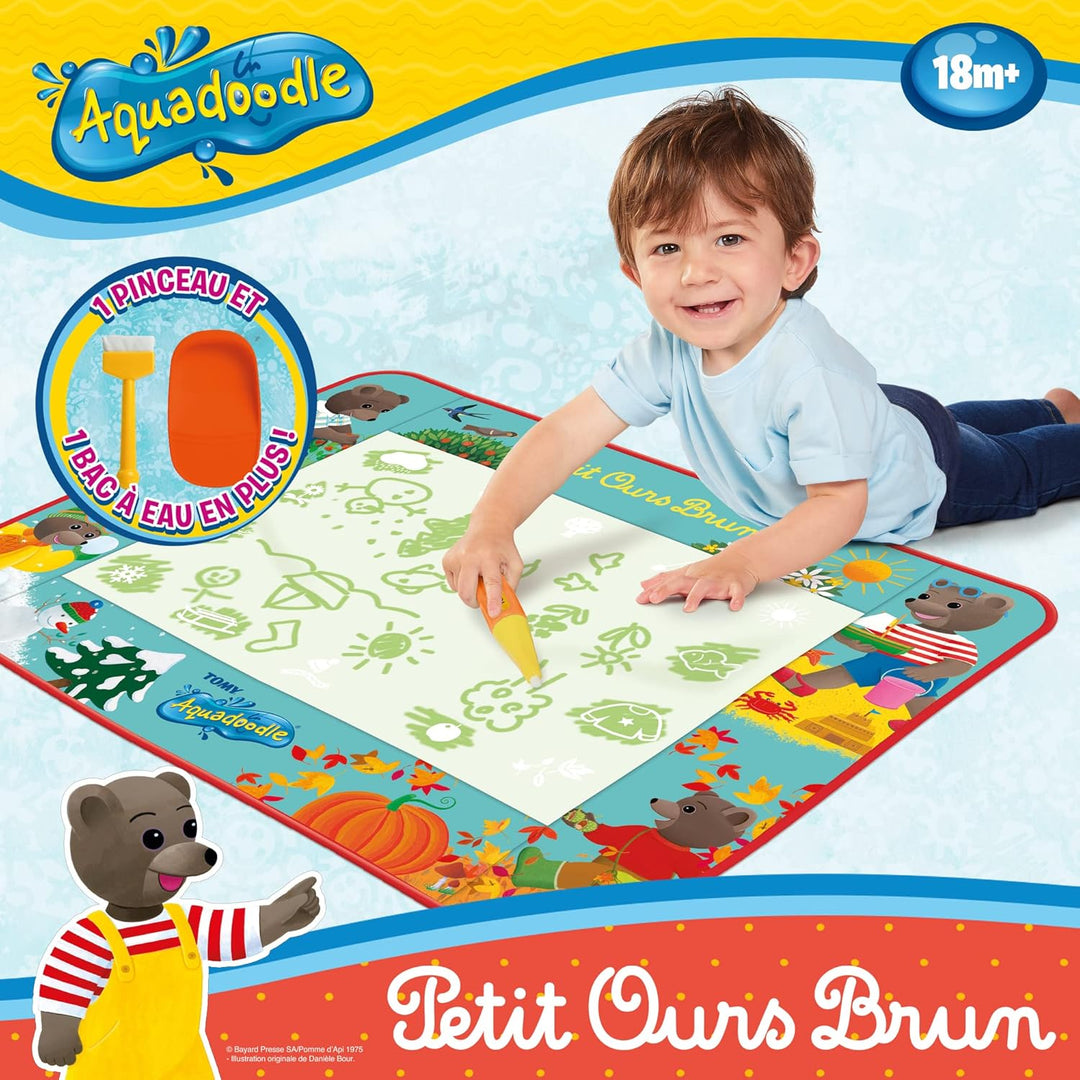 AquaDoodle Petit Our Brun, Wassermalteppich, Riesenmotiv