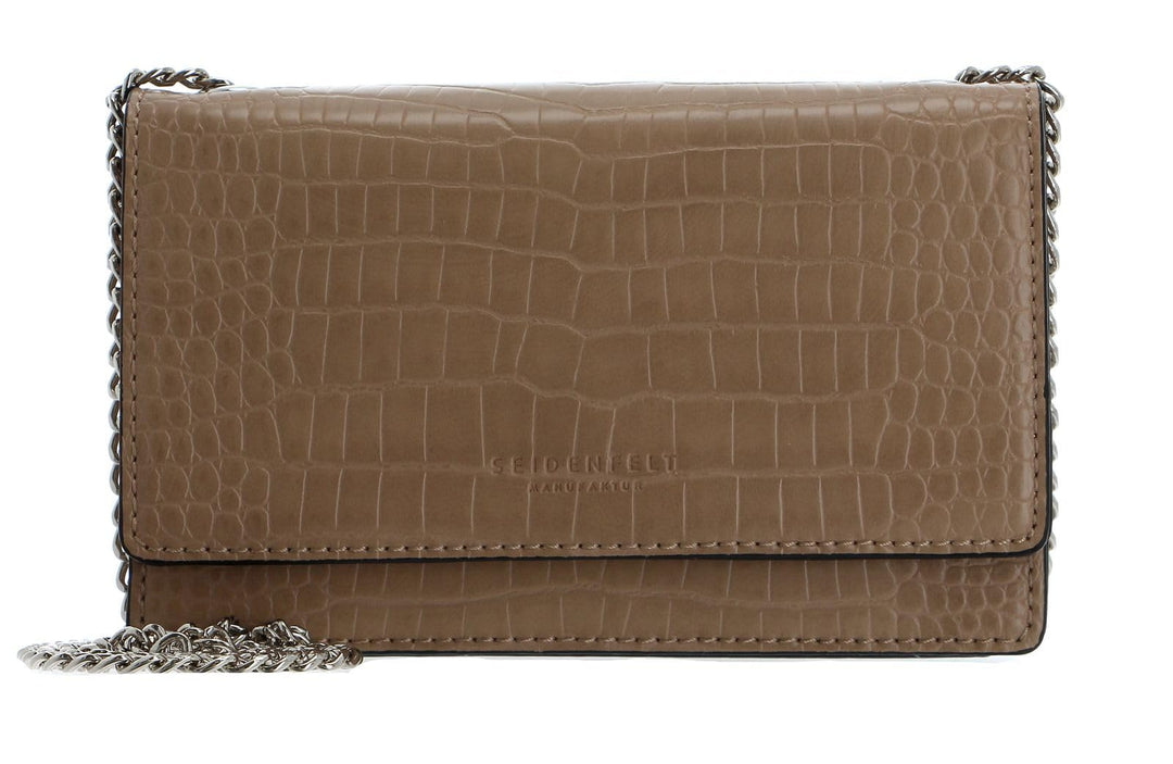 Seidenfelt Skane Schultertasche 17 cm winter beige