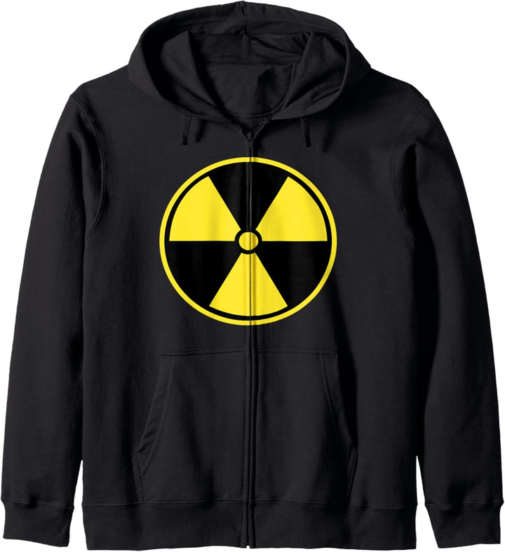 Radioactive Radiation Fallout Symbol Kapuzenjacke