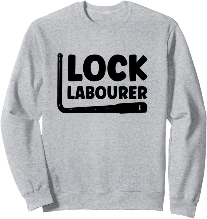Narrowboat Canal Boat - Lock Labourer - Funny Sweatshirt