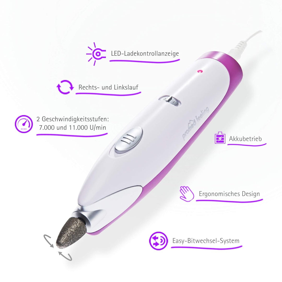 Promed 155020 elektrische Nagelfeile Feeling