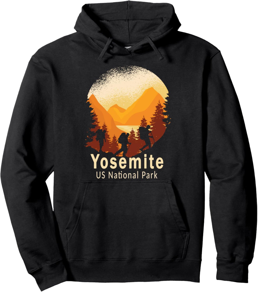 Yosemite US-Nationalpark Kalifornien Sierra Nevada Pullover Hoodie