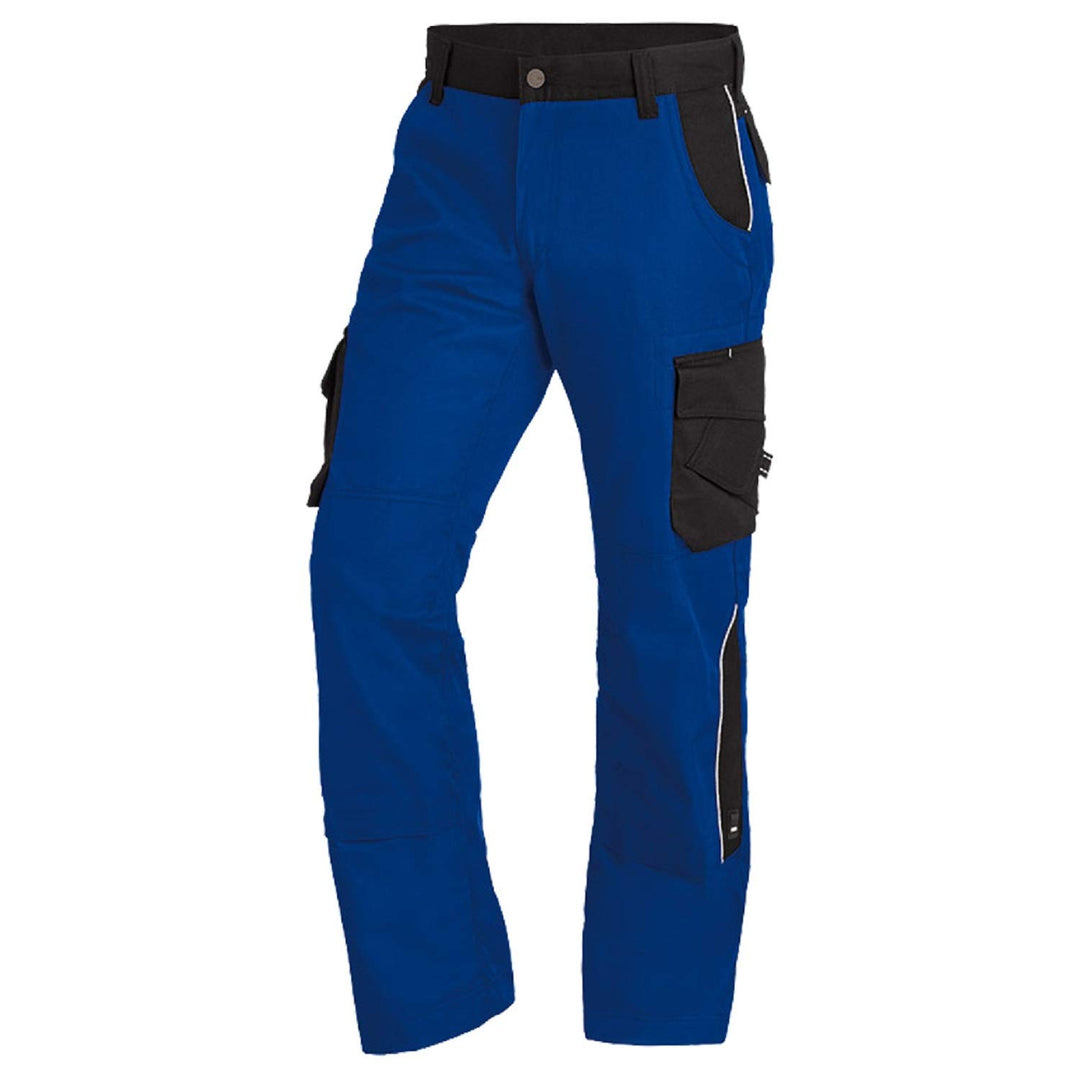 FHB Premium Bundhose Twill 300, 1 Stück, 48, royalblau / schwarz, 35-130430-3620-48, 48
