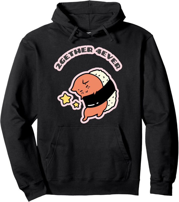 Maki Me Happy Sushi Rolle Pullover Hoodie