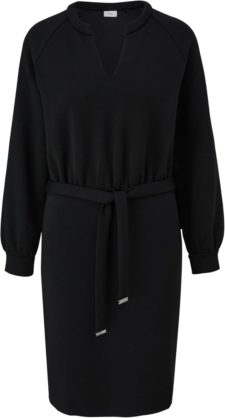 s.Oliver BLACK LABEL Damen Kleid mit Bindegürtel 38 9999, 38 9999