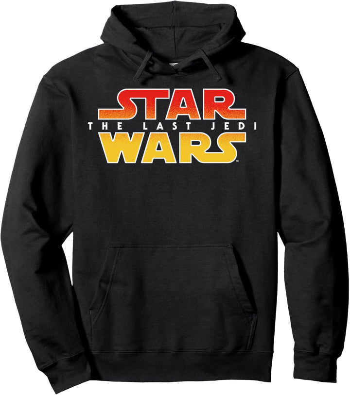 Star Wars Last Jedi Texture Gradient Logo Pullover Hoodie