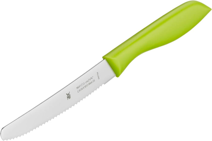 WMF Frühstücksmesser Set 2-teilig, 23 cm, Brötchenmesser Wellenschliff, Brotzeitmesser, Spezialkling