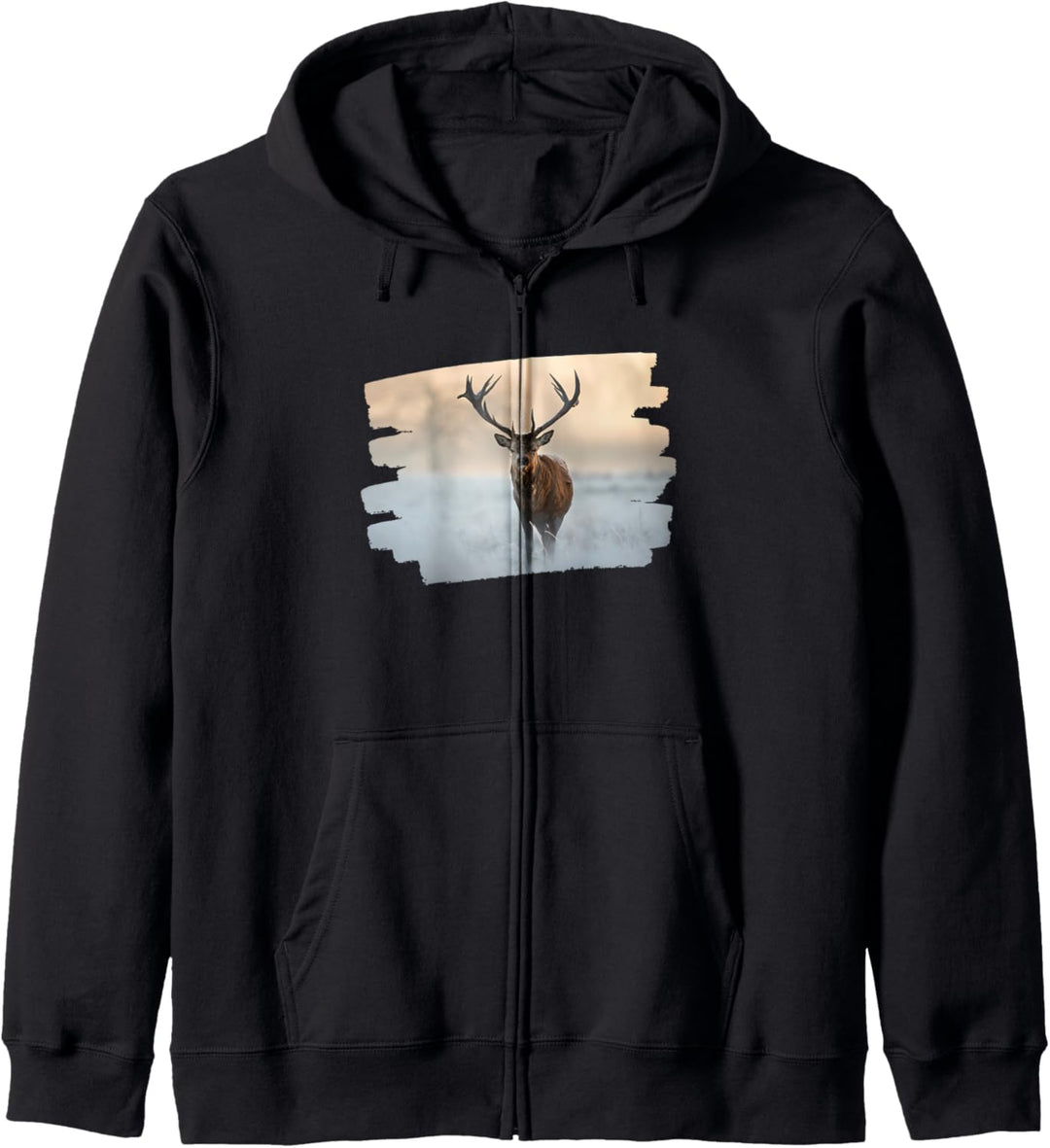 Rothirsch Kapuzenjacke