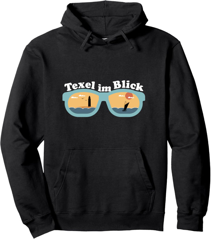 Lustige Texel Brille - Nordsee Insel Pullover Hoodie