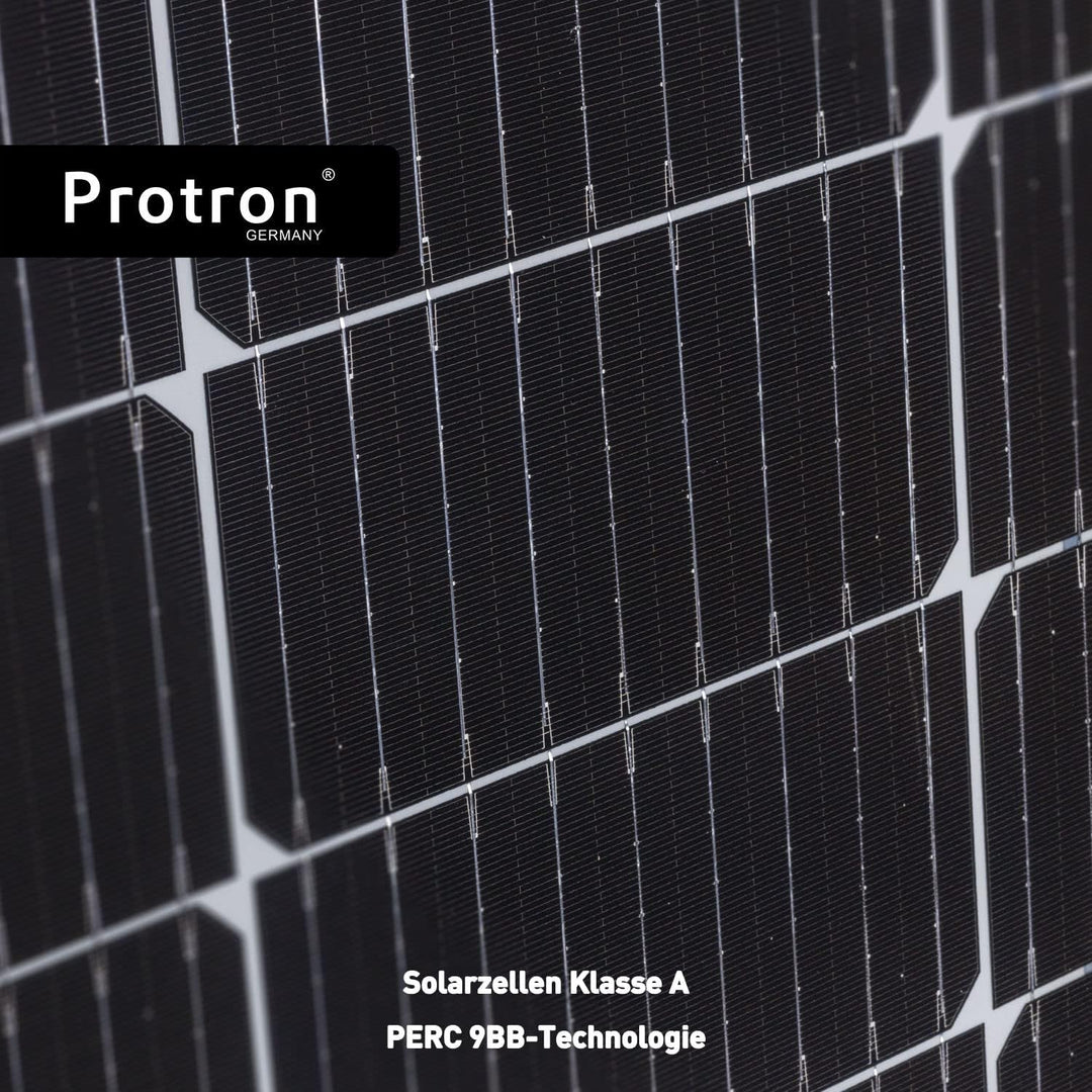 Protron Mono 100W Solarmodul Photovoltaik Monokristallin Solarpanel Solarzelle 100Watt Mono Solar 12
