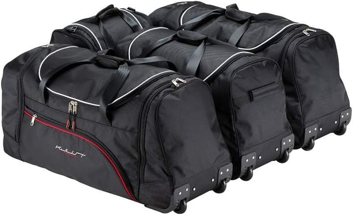 KJUST Dedizierte Reisetaschen 4 stk kompatibel mit VW TOURAN I (1T) 2003-2015