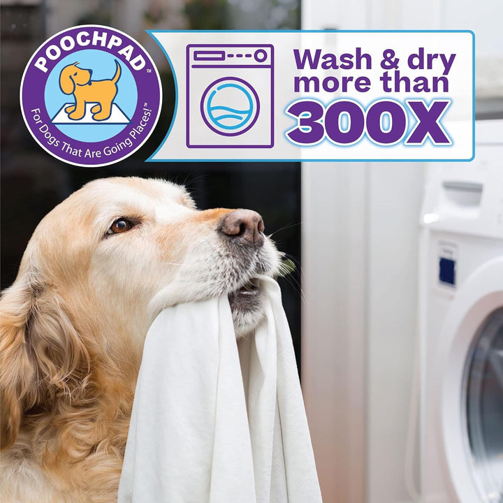 PoochPad Original waschbare, wiederverwendbare Töpfchenunterlage, klein, 2 Stück – unübertroffene Ge