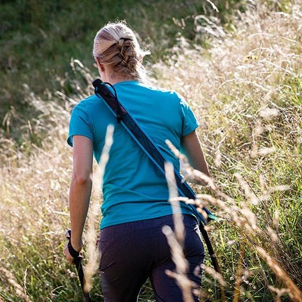EuroSchirm Unisex – Erwachsene Swing Liteflex Trekkingschirm, Grün, One Size, Grün