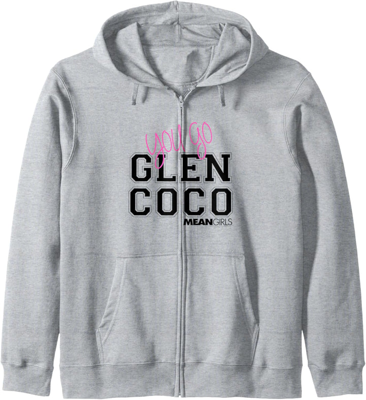 Mean Girls You Go Glen Coco Block Text Kapuzenjacke