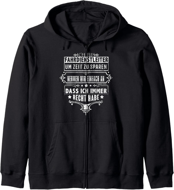 Fahrdienstleiter Geschenk - Fahrdienstleiter Kapuzenjacke