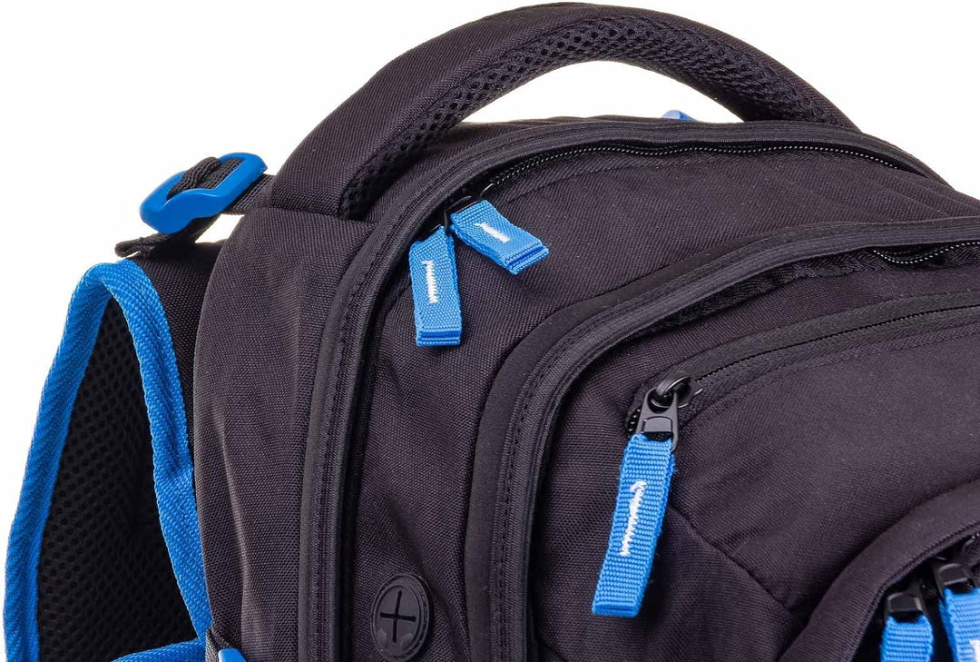 2be Schulrucksack 66320 Ergo School Backpack Black