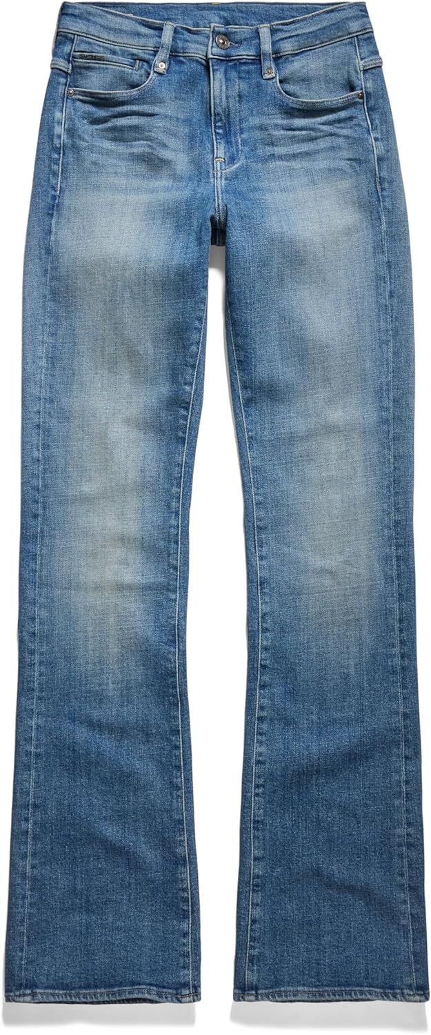 G-Star Damen Noxer Bootcut Jeans Blau (Antique Faded Lago Blue D21437-d441-g354) 24W / 28L, Blau (An