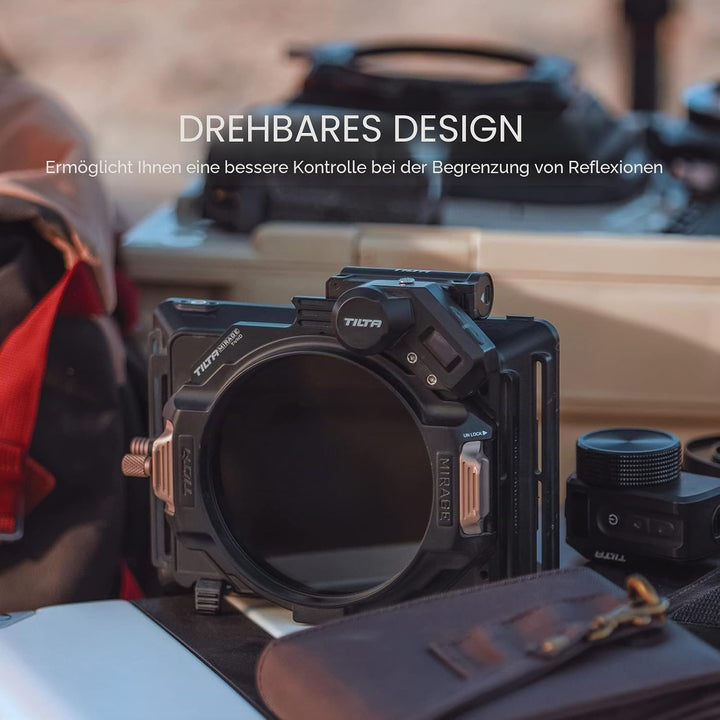 Tilta 95 mm Polarisationsfilter für Tilta Mirage Matte Box PL CPL Technologie, fest an 95 mm Objekti