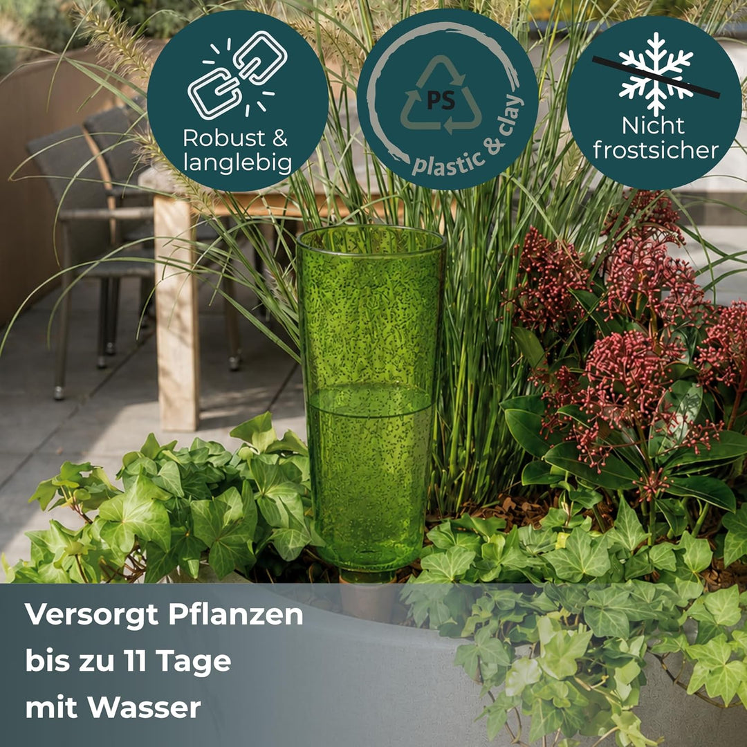 Scheurich Copa XL Bewässerung Wasserspender Bewässerungskugel grün transparent (2, Grün), 2