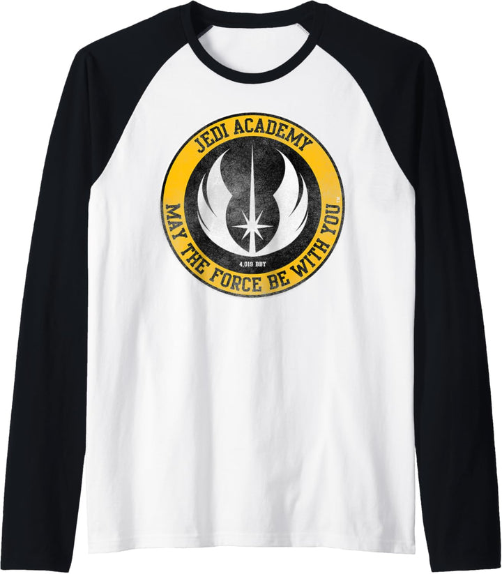 Star Wars Jedi Academy Gold Emblem Raglan
