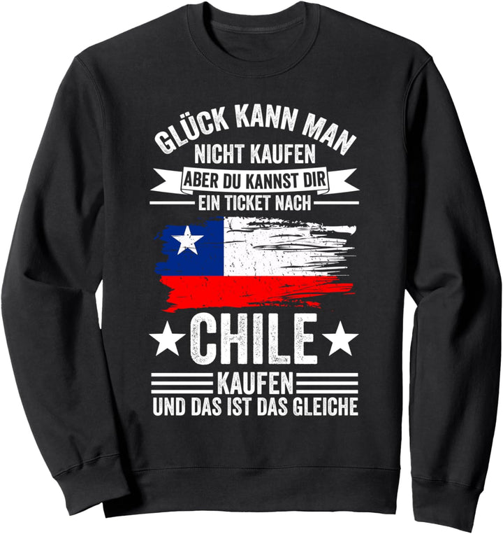 Chile Südamerika Chilenische Flagge Sweatshirt