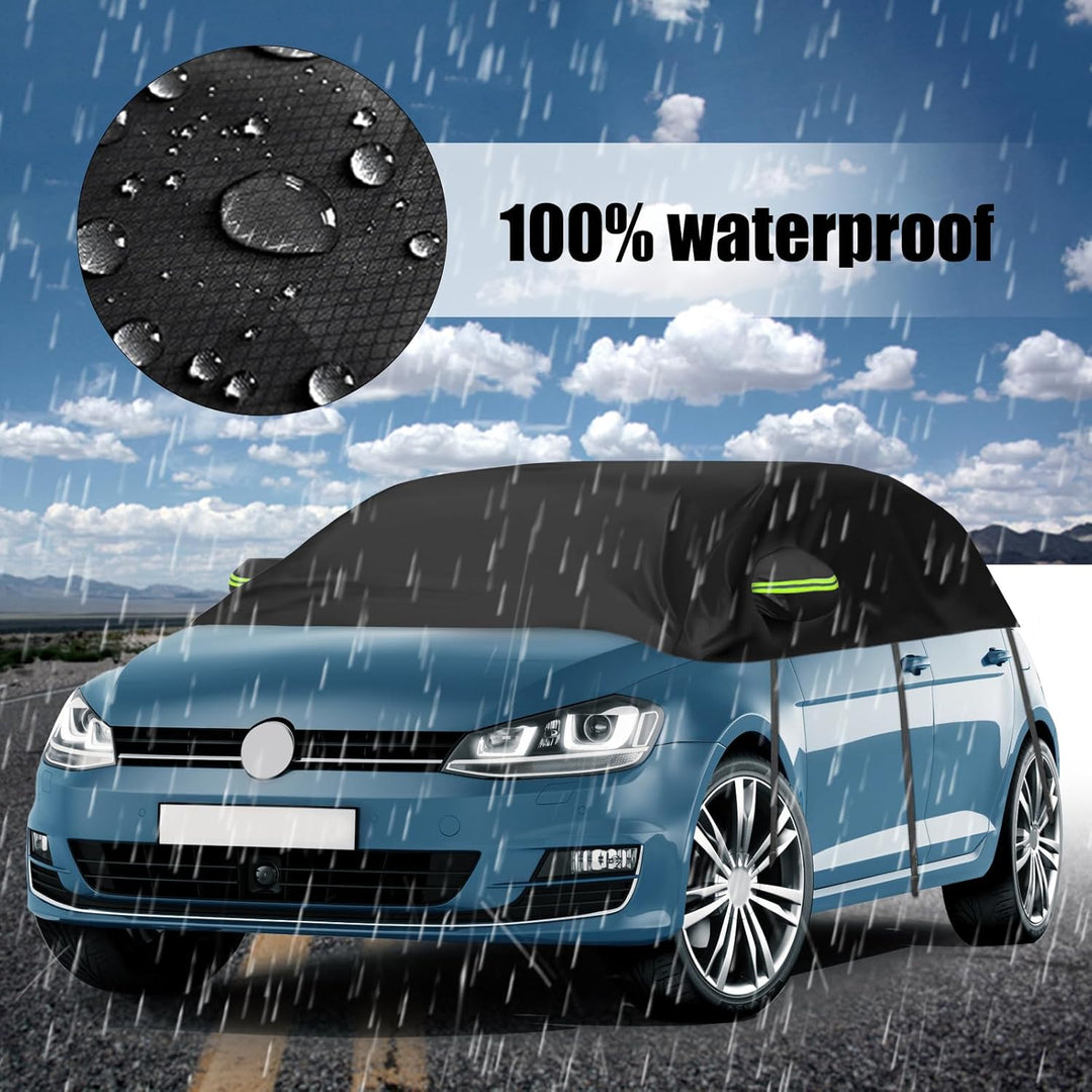 Autoabdeckung Wasserdicht Ersatz für VW Golf MK5/MK6/MK7/MK8 2004-2024, Halbgarage, Autohülle Autopl