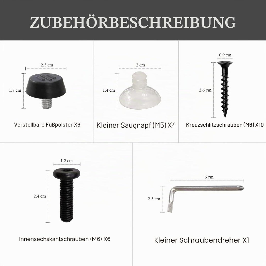 Fimghsoo Tischkufen Industriedesign 71cm Tischgestell Metall Tischbeine scandic Tischbeine Möbelfüss