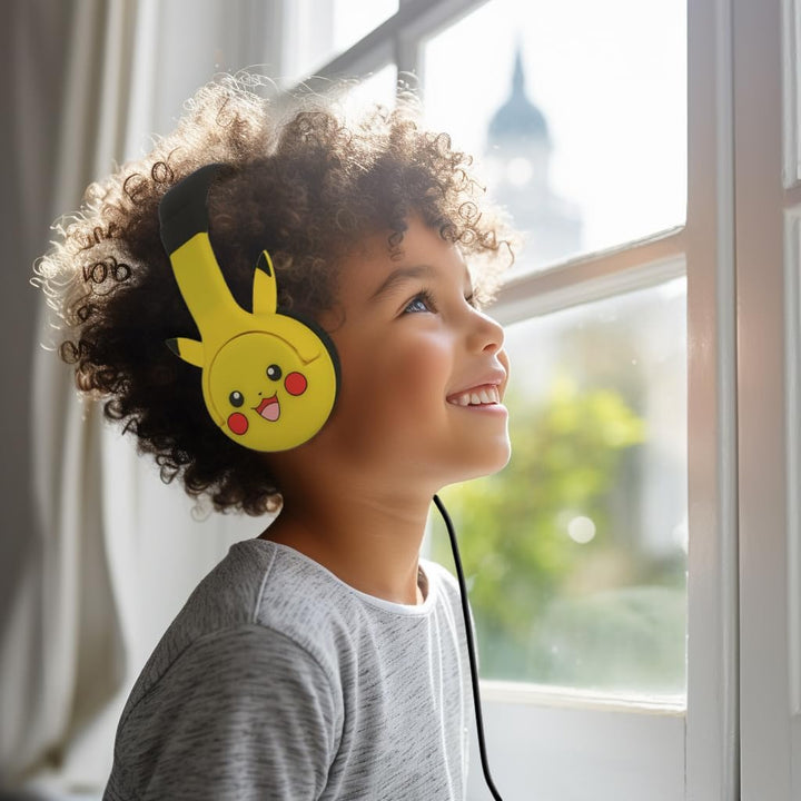 OTL - Pikachu Moulded Ears Childrens Headphones