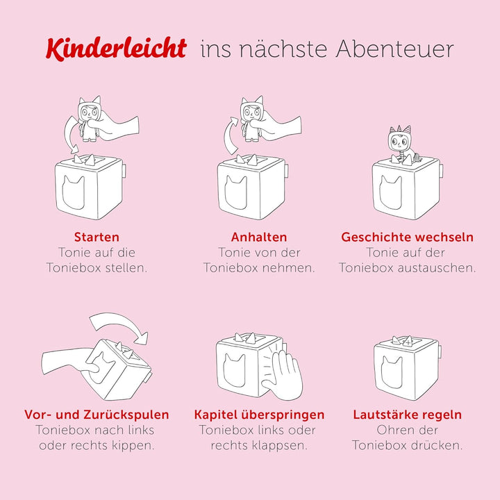 tonies Hörfigur für Toniebox, Gabby's Dollhouse – Das Raumschiff / Gabby hat einen Schluckauf, Hörsp