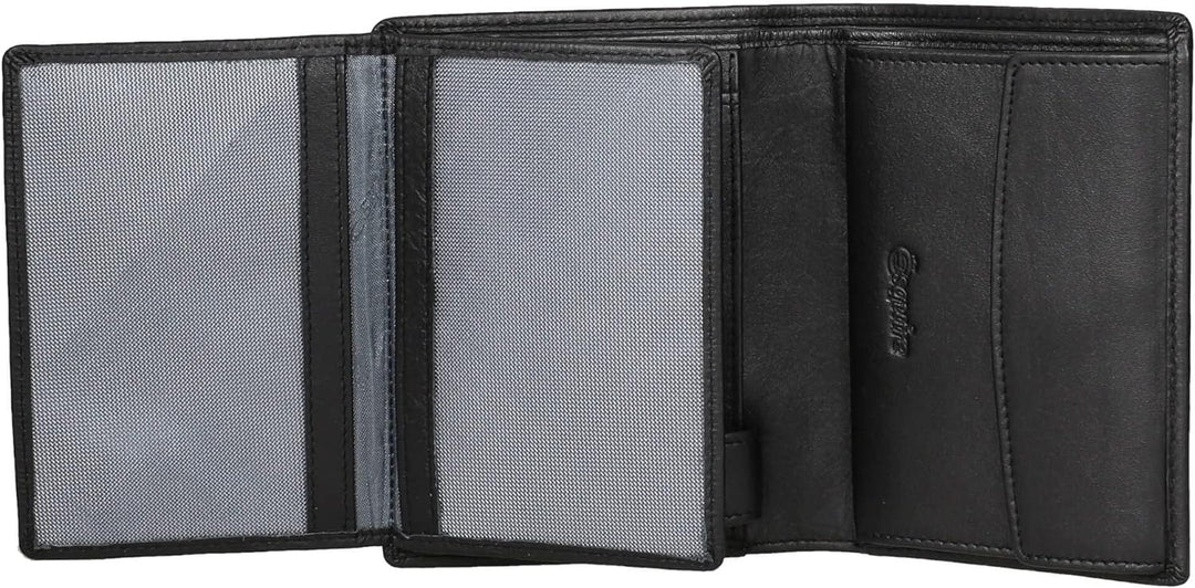 Esquire Eco Geldbörse Leder 9,5 cm