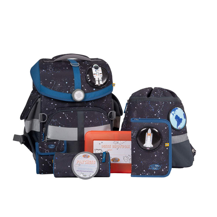 School Mood Timeless eco air Louis Schulranzen Set 7tlg.