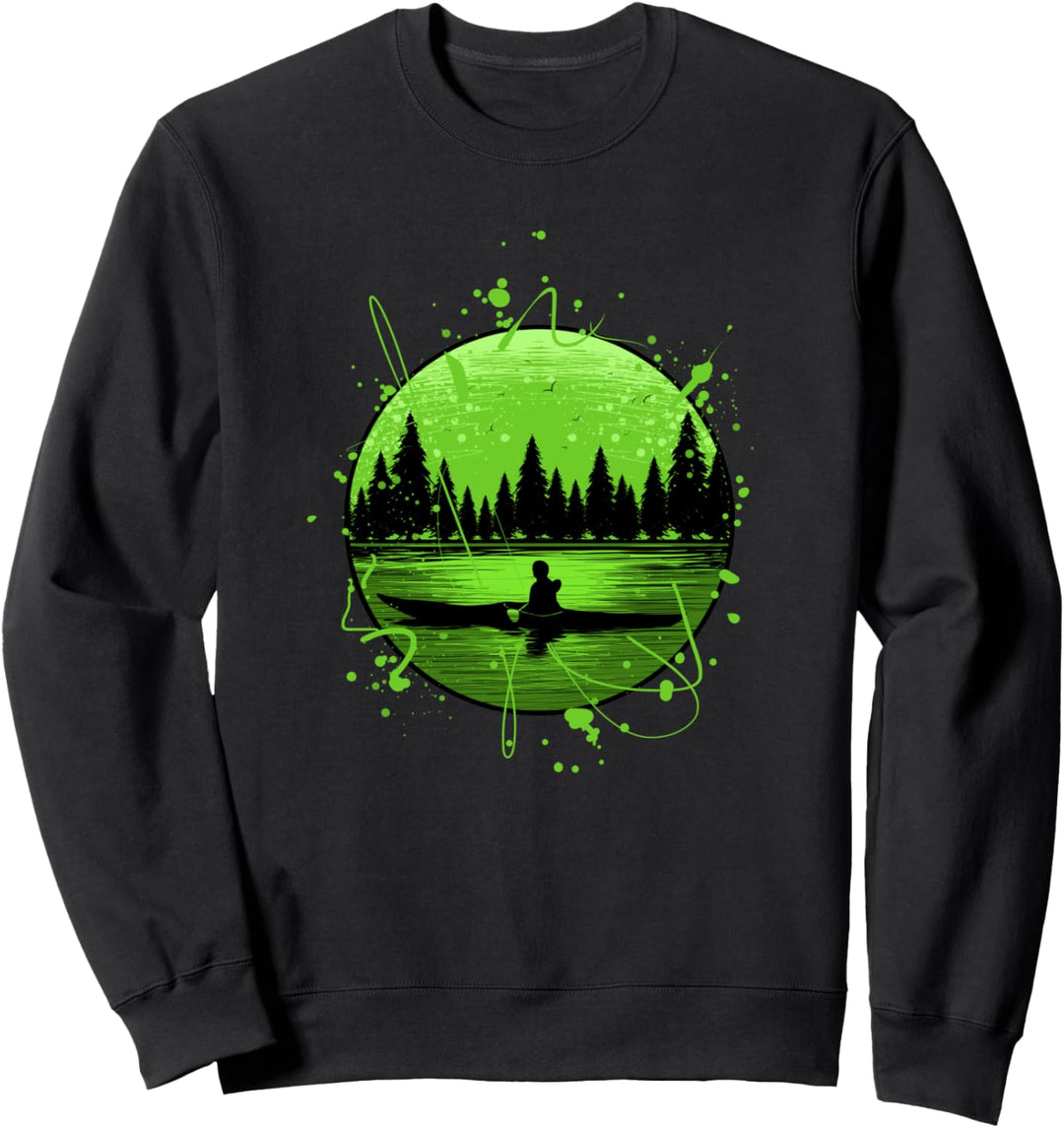 Kajakfahren und Paddeln Geschenk Kajak Sweatshirt