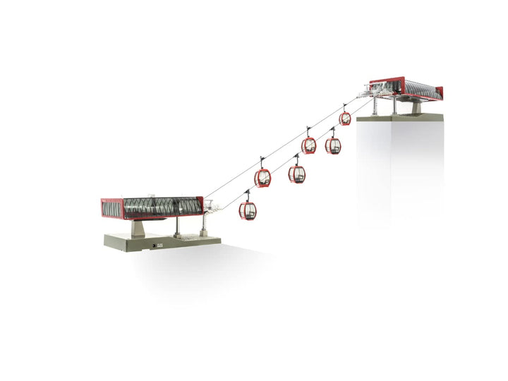 Jagerndorfer JC82496 Cable Car System Starter Set Red/Black Cars