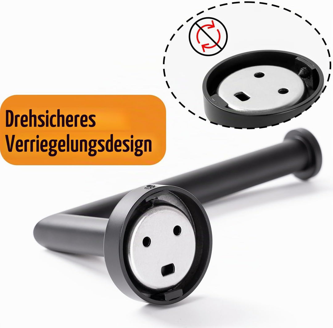 HITSLAM Toilettenpapierhalter, WC Edelstahl Klopapierhalter für Küche und Badzimmer Toilette Toilett