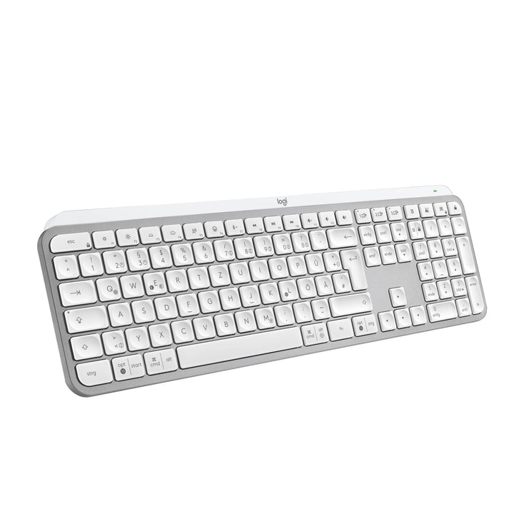 Logitech MX KEYS S DE - 920-011566, Hellgrau Bluetooth