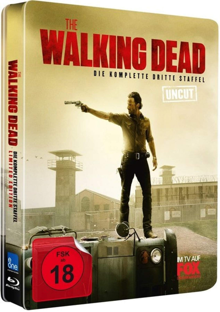 The Walking Dead - Die komplette dritte Staffel - Uncut/Steelbook [Blu-ray] [Limited Edition], Blu-r