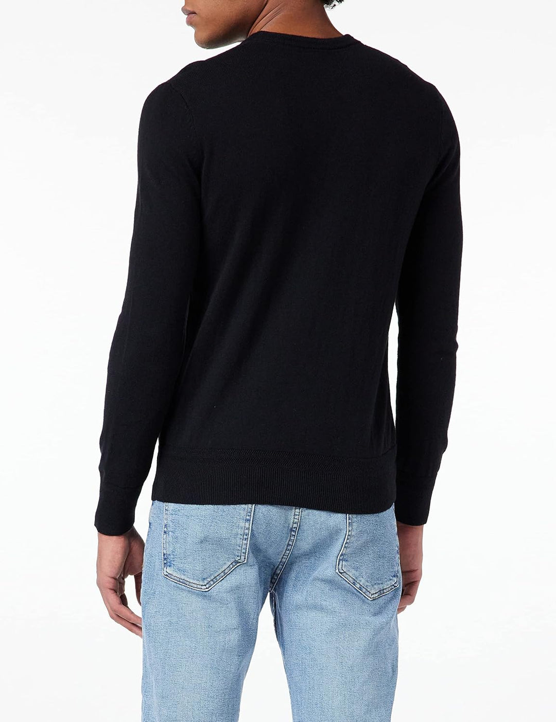 Schott NYC Herren Pullover S Schwarz, S Schwarz