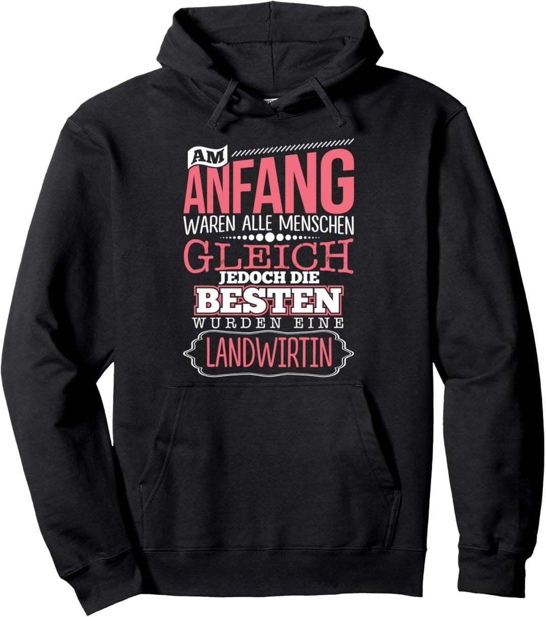 Geschenk Geburtstag Jubiläum Kollegin Beruf LANDWIRTIN Pullover Hoodie