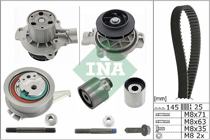 Ina Wasserpumpe + Zahnriemensatz 530 0699 31
