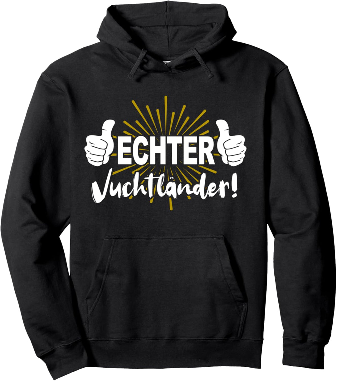 Vuchtländer Vogtländer Sachsen Geschenk Lustiger Spruch Pullover Hoodie