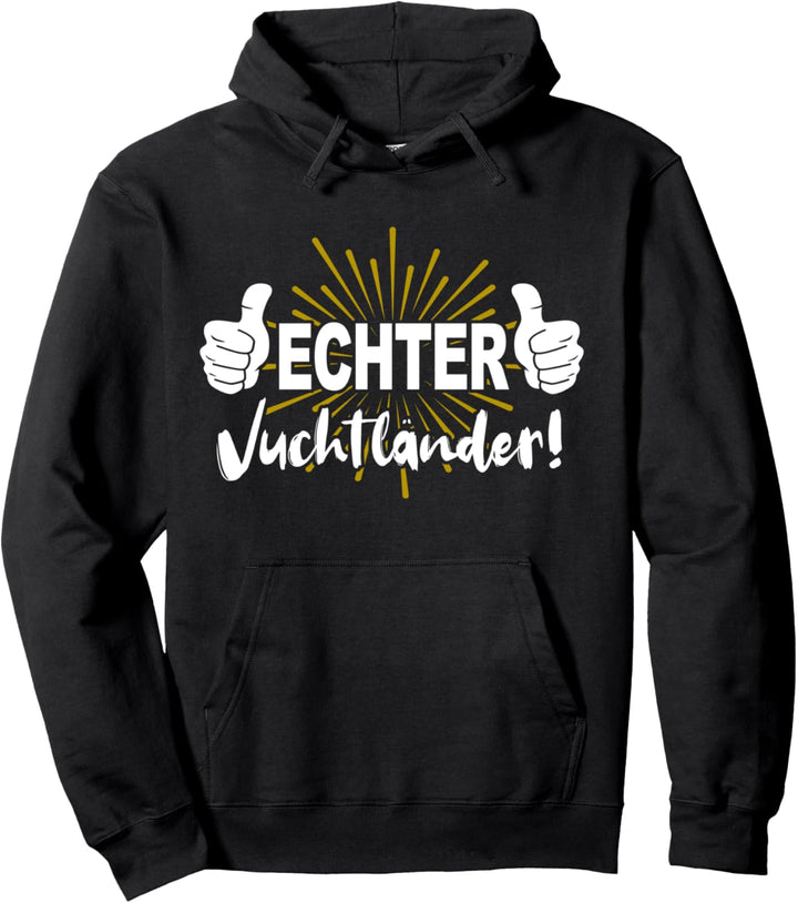 Vuchtländer Vogtländer Sachsen Geschenk Lustiger Spruch Pullover Hoodie