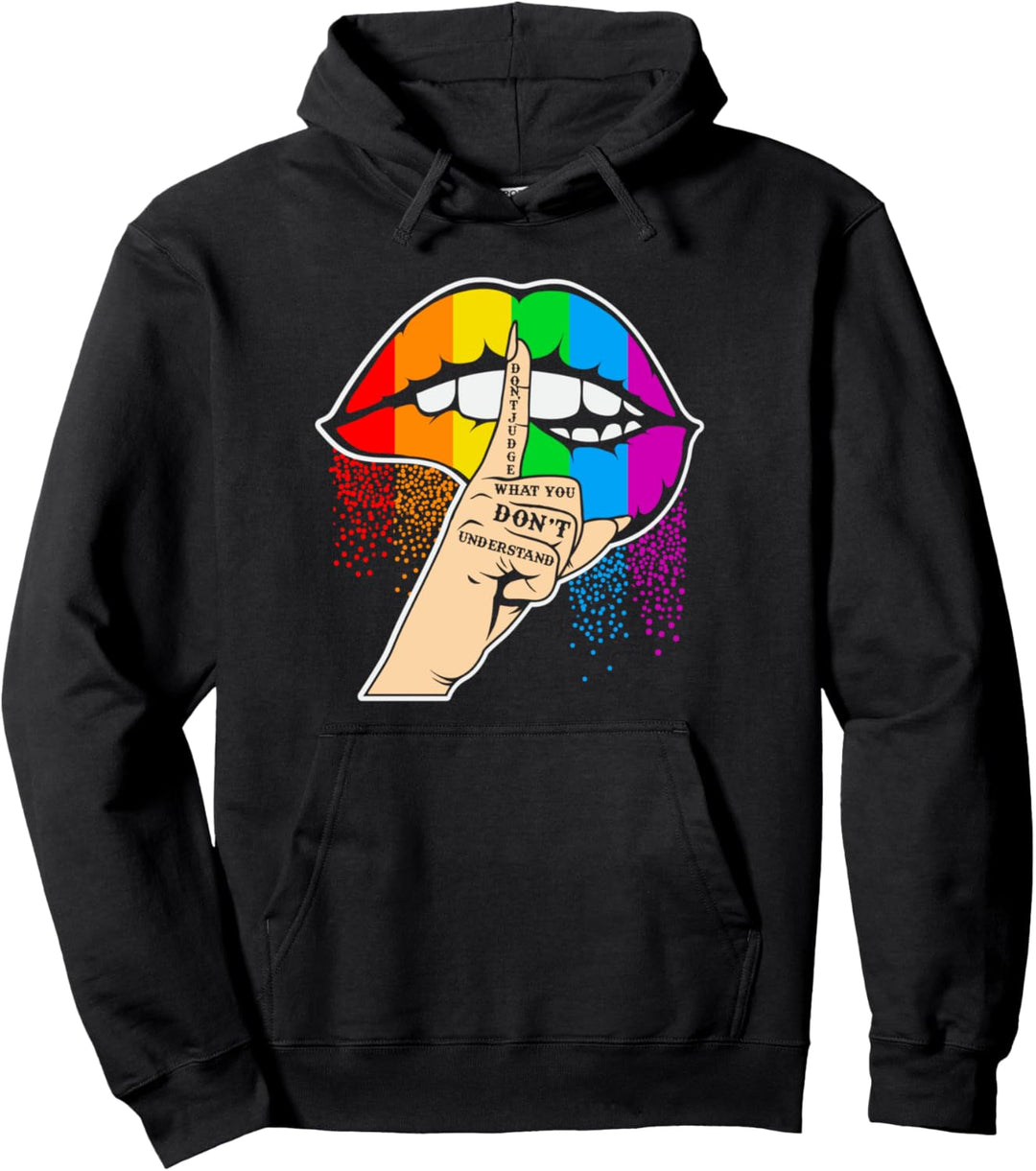 Dont judge what you dont understand LGBT Pullover Hoodie