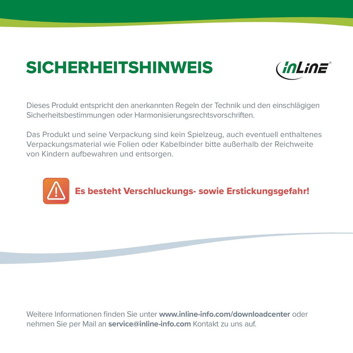 InLine® LWL Simplex Kabel, FTTH, LC/APC 8° zu LC/APC 8°, 9/125µm, OS2, 50m LC/APC 8° zu LC/APC 8° 50