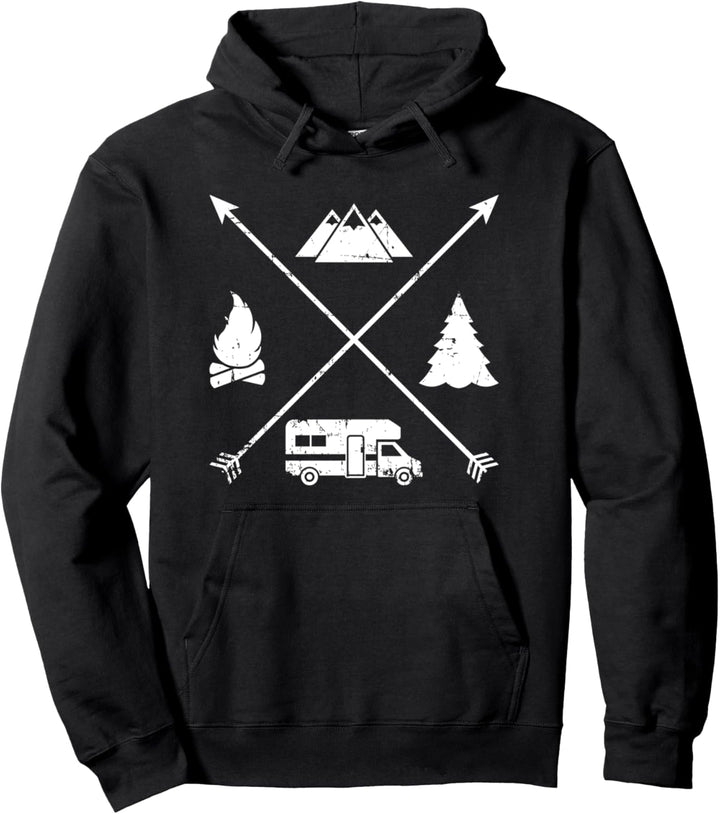Camping Wohnmobil Pullover Hoodie