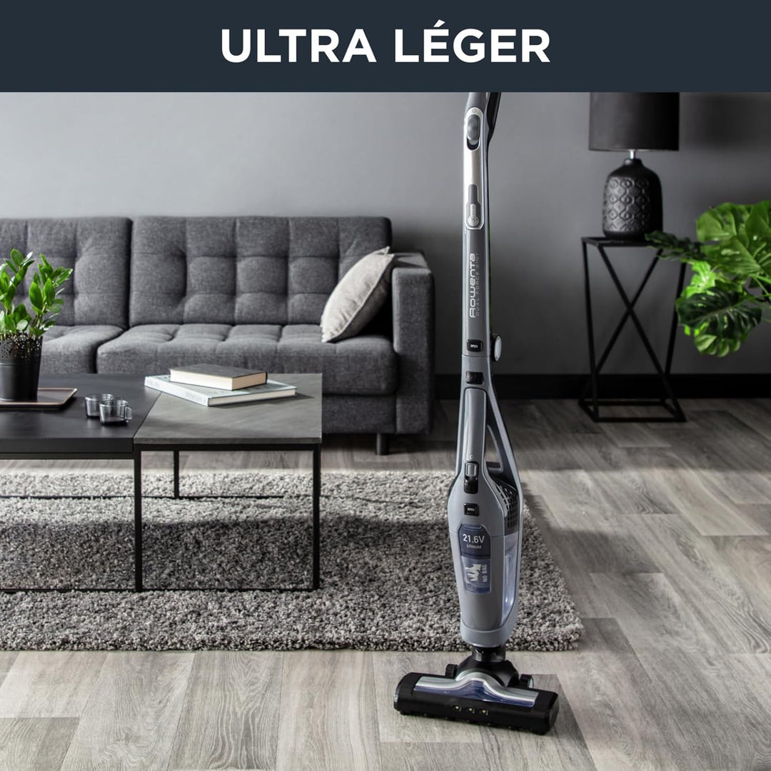 Rowenta RH6756 Dual Force 2-in-1-kabelloser Akku-Stabstaubsauger | mit integriertem Handstaubsauger
