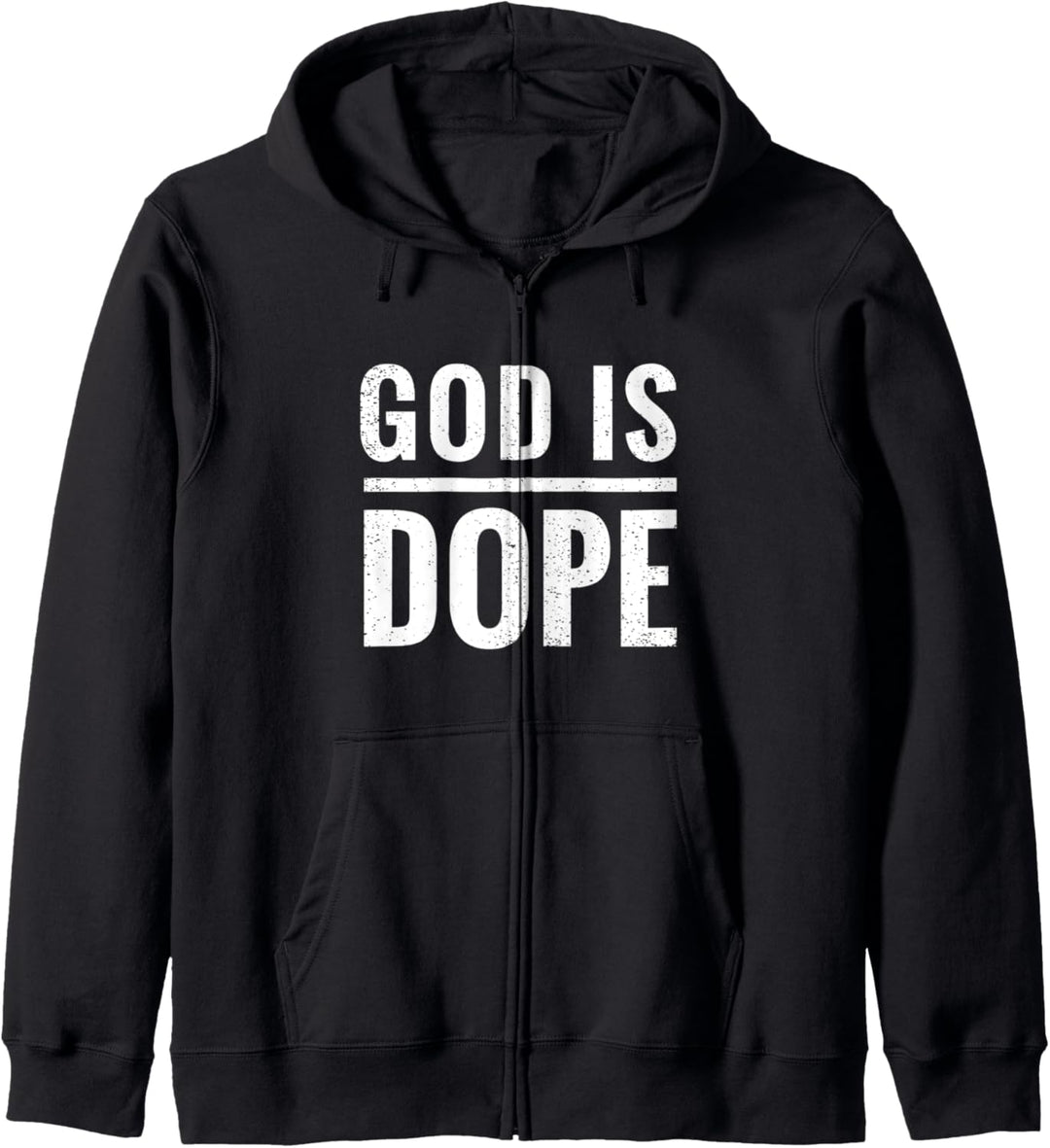 Gott ist Dope Christlicher Glaube Geschenk für Männer Frauen Kapuzenjacke