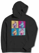 Fortnite Hoodie Kids Print Lama Black 152cm