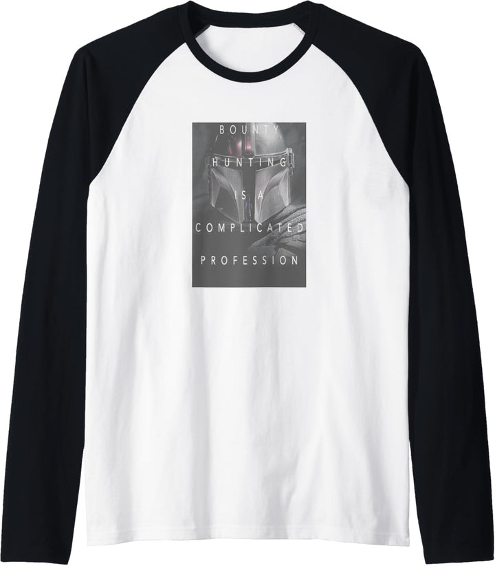 Star Wars The Mandalorian Complicated Profession Dark Poster Raglan