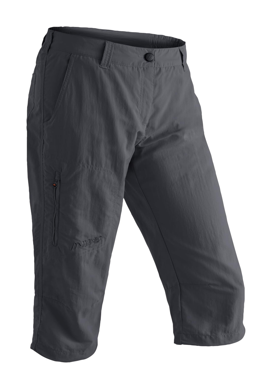 Maier Sports Damen Capri Capri Neckar 48 Schwarz, 48 Schwarz